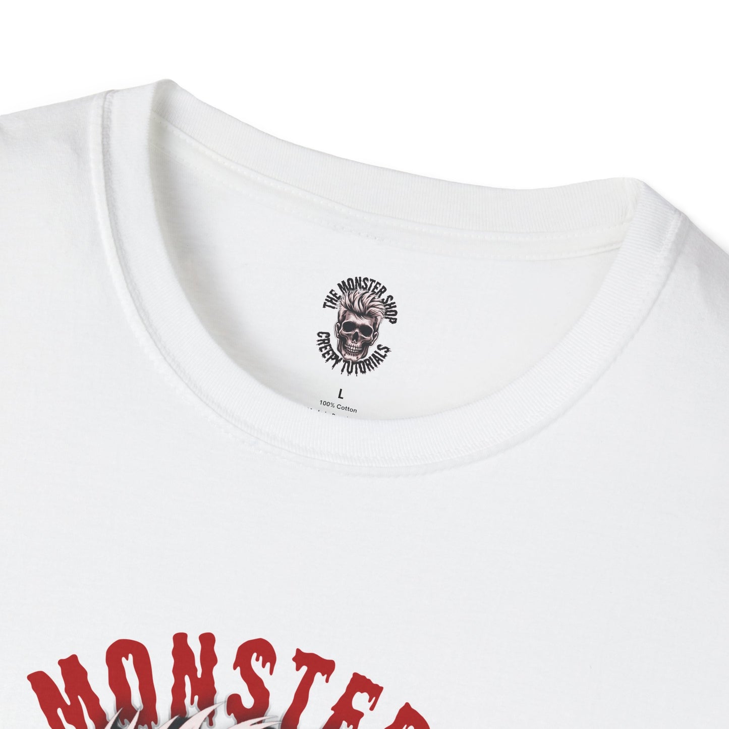 The Monster Shop Creepy Tutorials Tee (Front Design)