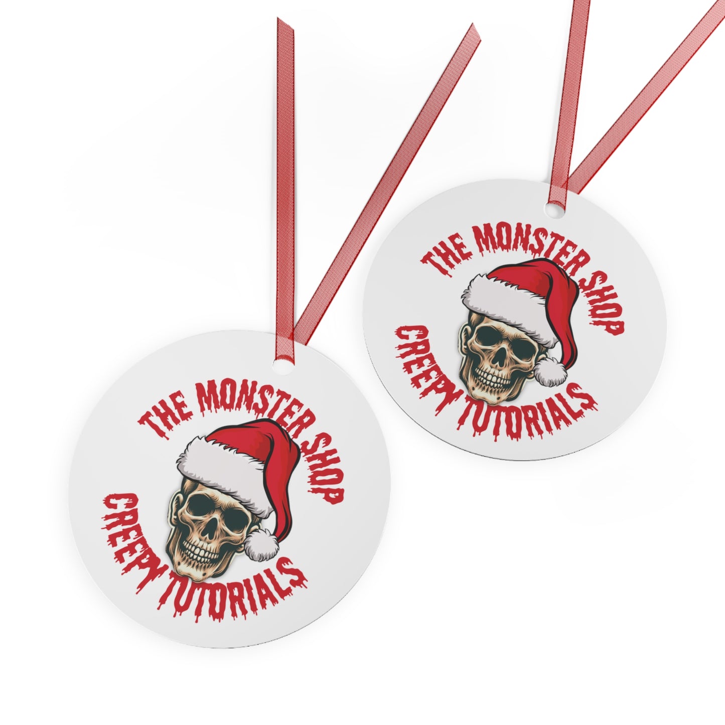 The Monster Shop: Creepy Tutorials Metal Ornaments (Dual Sided)