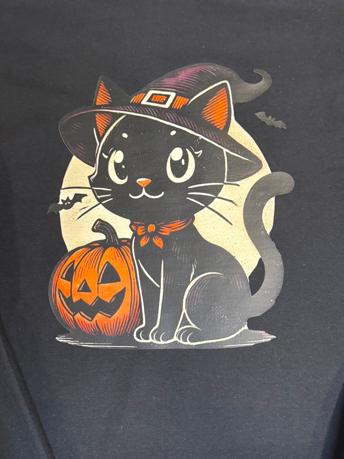 Hallow Kitty Gildan Long Sleeve Tee