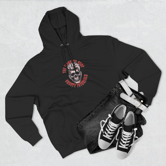 The Monster Shop: Creepy Tutorials Premium Three-Panel Fleece Hoodie