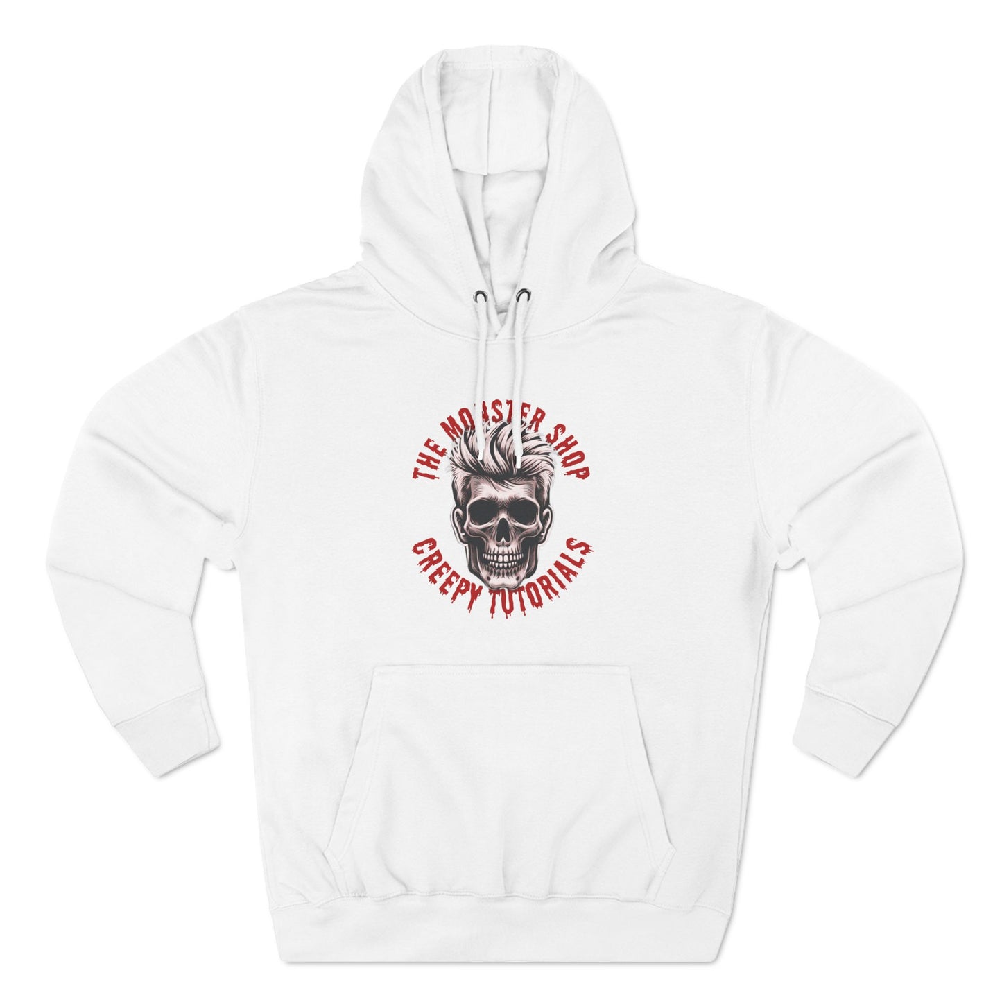 The Monster Shop: Creepy Tutorials Premium Three-Panel Fleece Hoodie