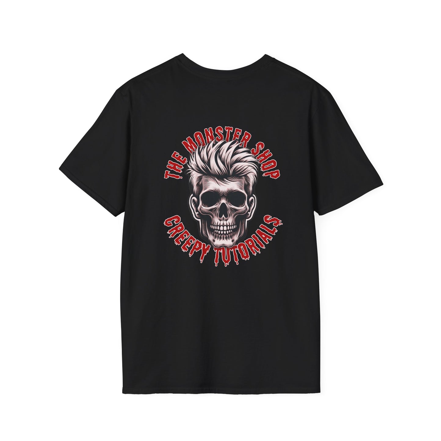 The Monster Shop Creepy Tutorials tee (Back Design)