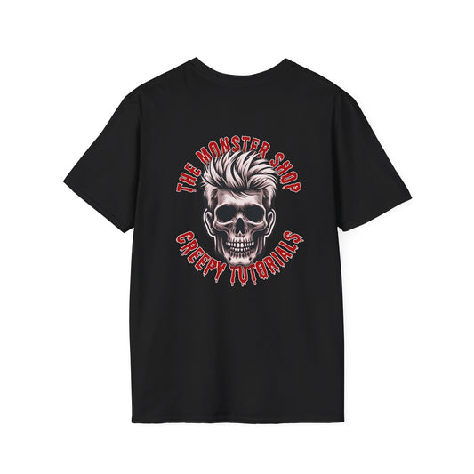 The Monster Shop Creepy Tutorials tee (Back Design)