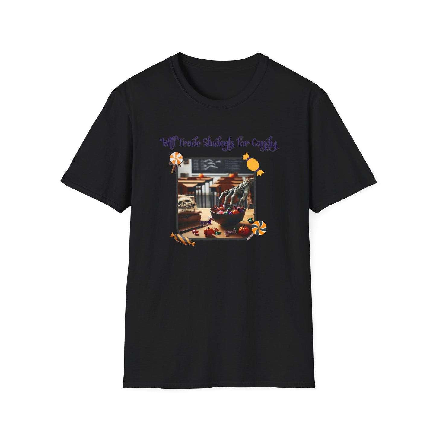 Will Trade Students For Candy Tee (Design 2)