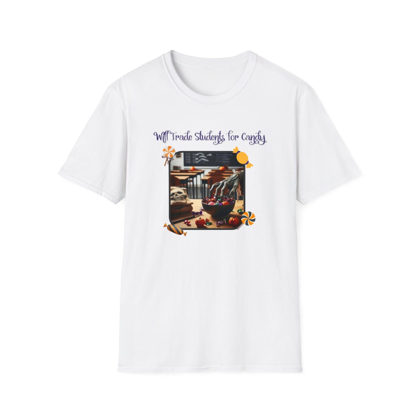 Will Trade Students For Candy Tee (Design 2)