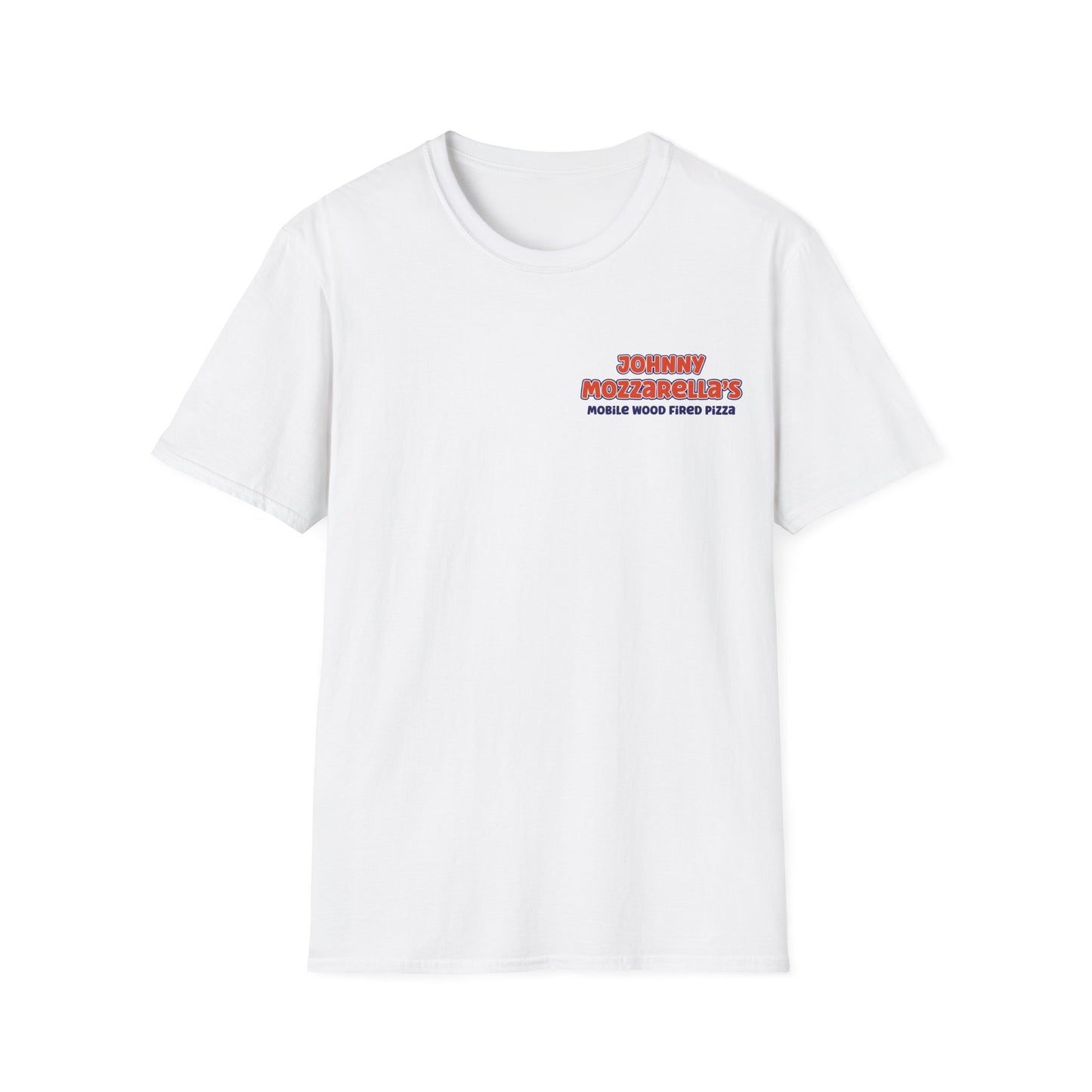 Johnny Mozzarella's t shirt (Two Sided)