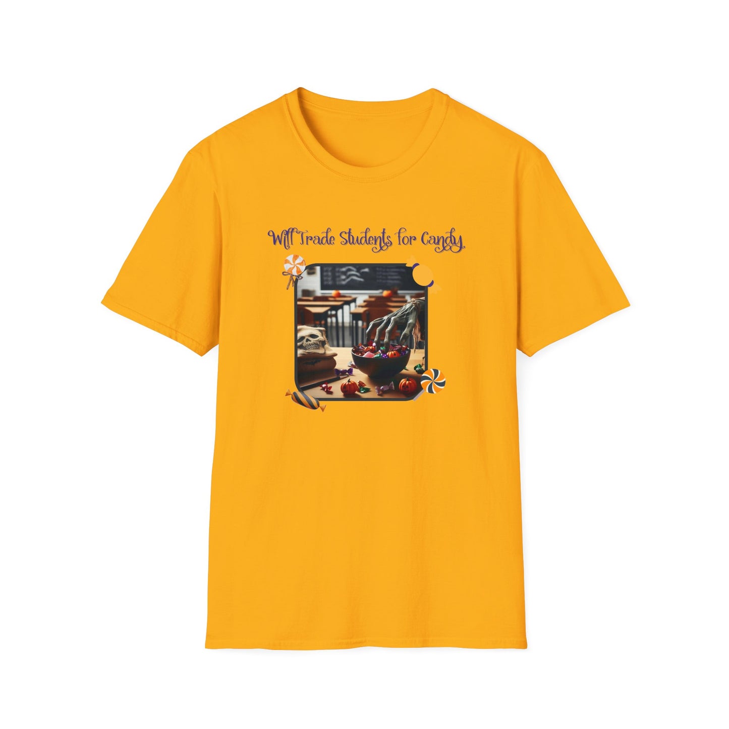 Will Trade Students For Candy Tee (Design 2)