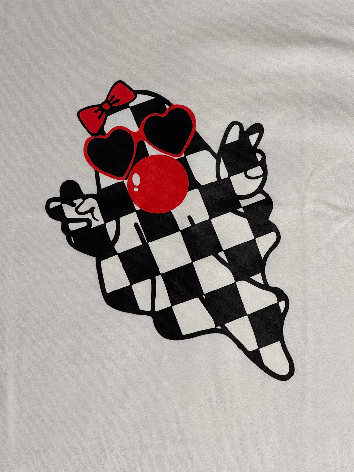 The Checkered Ghost Gildan Tee