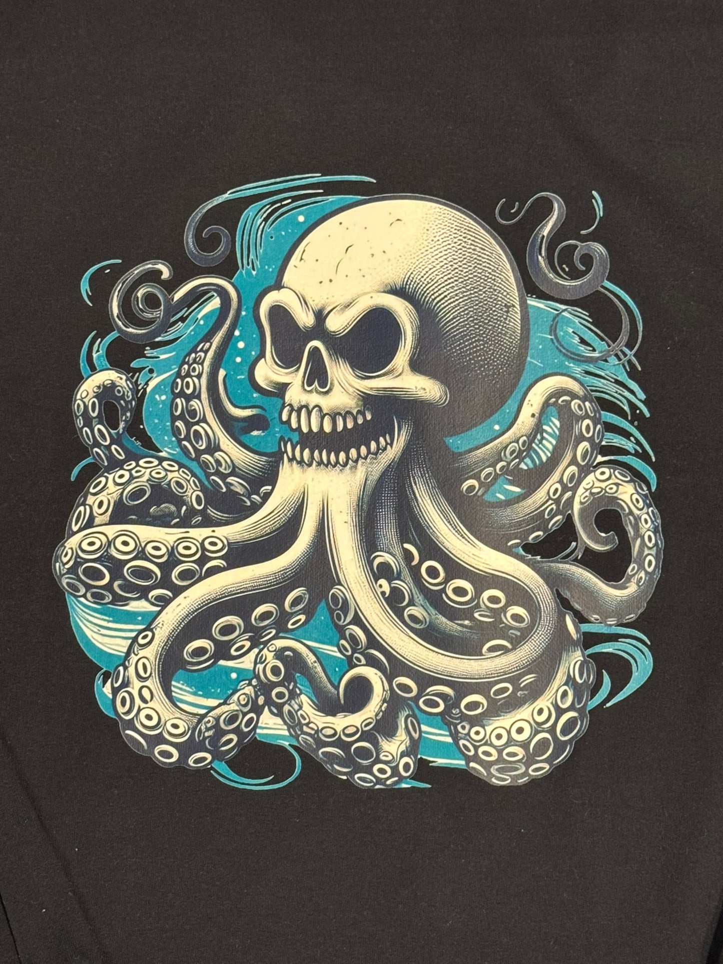 Octoskull Gildan Long Sleeve Tee